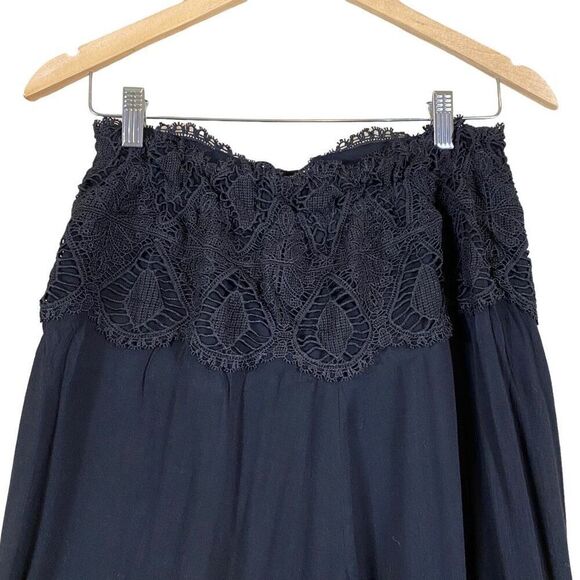 Hummingbird Wide Leg Split Thigh Palazzo Pants - Picture 8 of 11